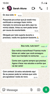 Comentário de aluno 3